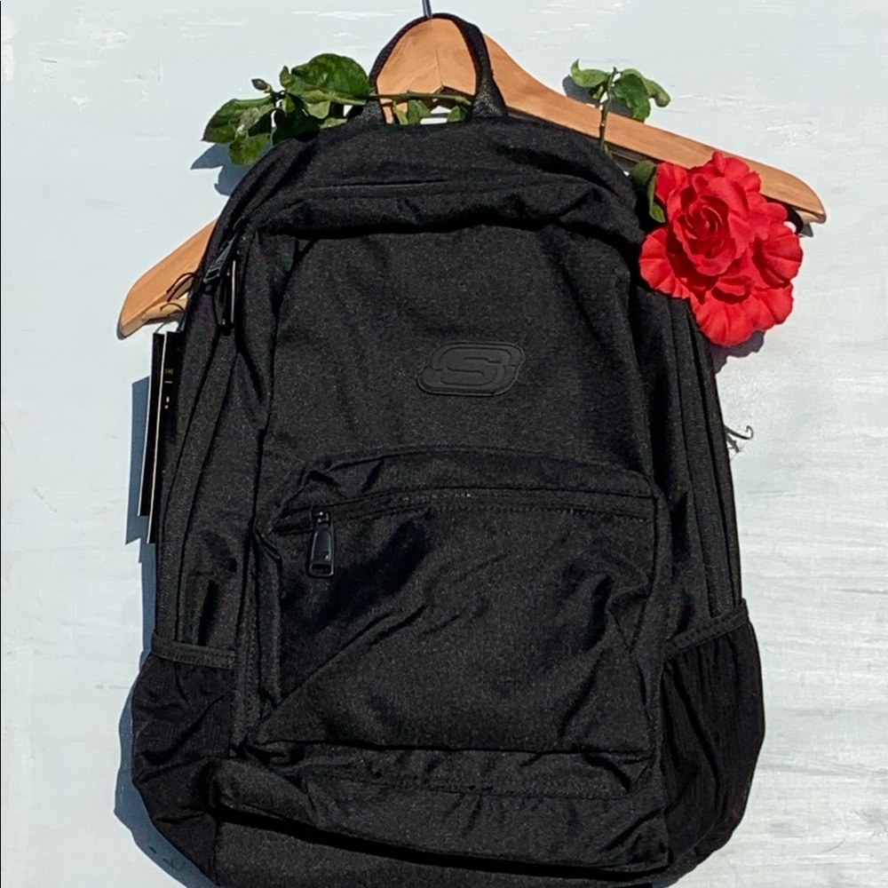 Skechers black school backpack